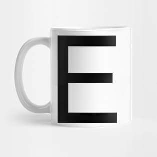 Helvetica E Mug